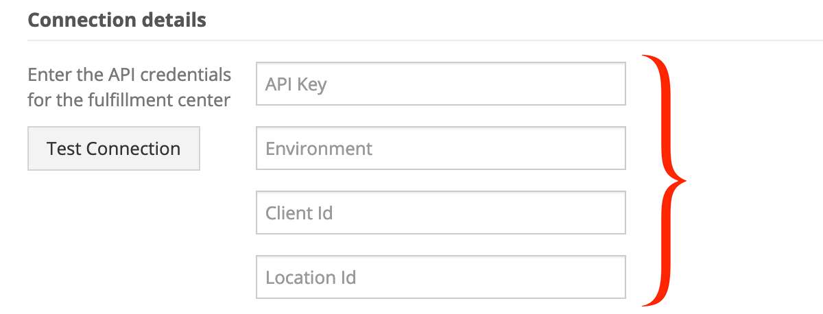 SphereWMS API credentials